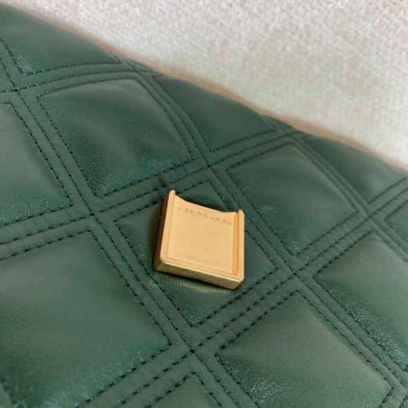 NEW Tory Burch Soft Fleming Norwood Green Convertible Shoulder Bag/Crossbody Bag - Picture 10 of 13